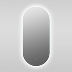 Bathroom Mirror w/ LED Light Callista Oval 48Watts