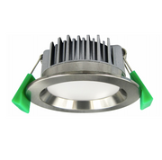 LED Downlight Brushed Chrome 10watts CCT CRI>90