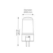G4 LED Bulb 3.6w w/ CCT Slide Switch x 3 bulbs