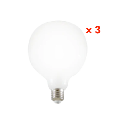 G95 Opal Lamp Dimmable 12w x 3