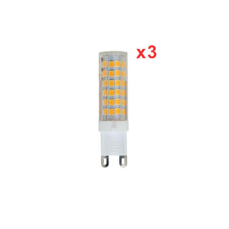 G9 LED Bulb 5w Dimmable x 3