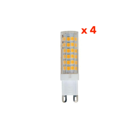 G9 LED Bulb 5w Dimmable x 4
