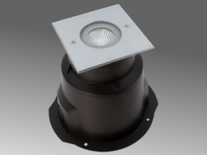 Inground Uplighter 6.5watts Square 24V DC