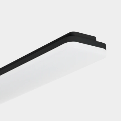 LED Batten Dual Wattage & Colour Selectable 1.2m - Black