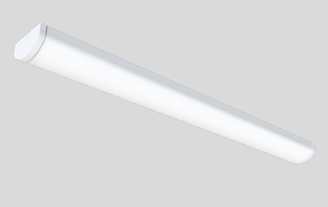 LED Batten with Wide Body in white