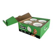 Green box of 'Easy 8' light bulbs.