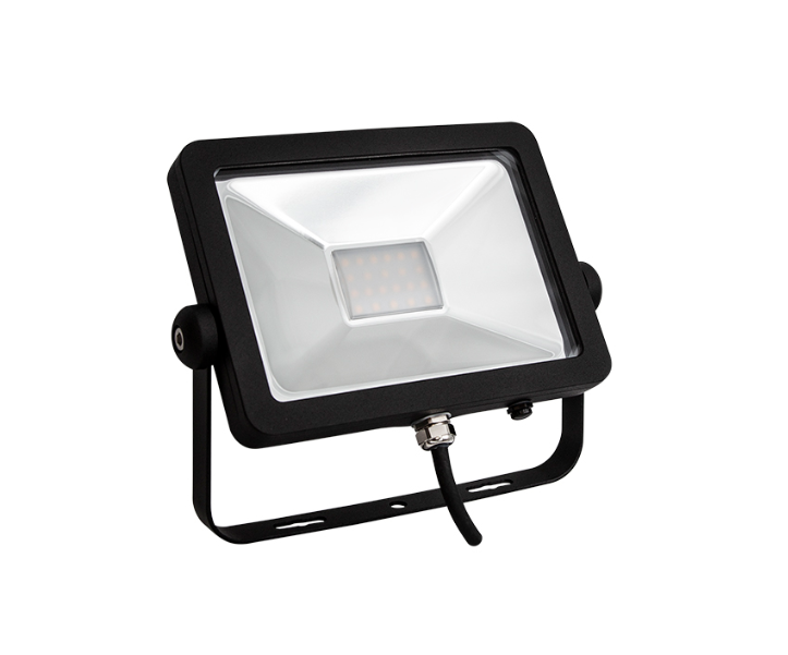 LED Floodlight Exterior 20w Black