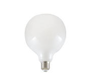 G125 LED Bulb Opal Glass Dimmable 12w