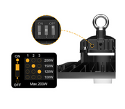 LED High Bay Power Selectable 100W/120W/150W/200W Kingston 700
