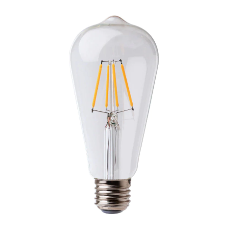 LED Filament Bulb ST64 Dimmable 4w x 3 bulbs - LED Light Warehouse