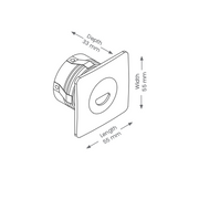 LED Step Light Alona Square