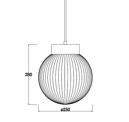 Pendant Light Freya Opal Glass