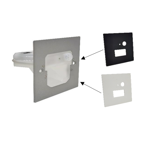 Step light with sensor