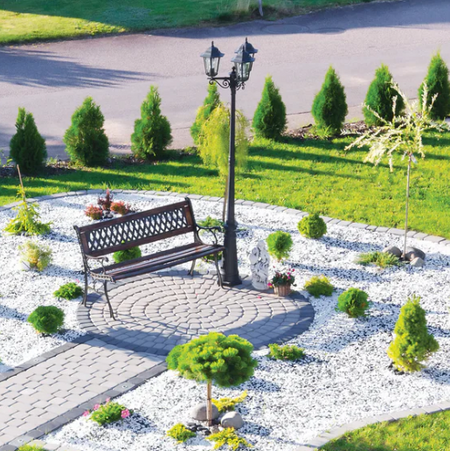 Vintage 3 Light Pole Lantern