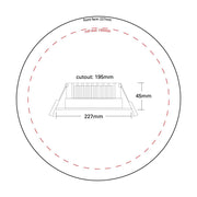 LED Downlight 40watts Shop Downlight