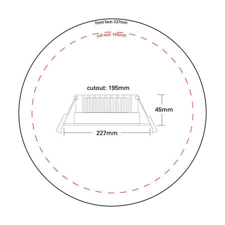 LED Downlight 40watts Shop Downlight