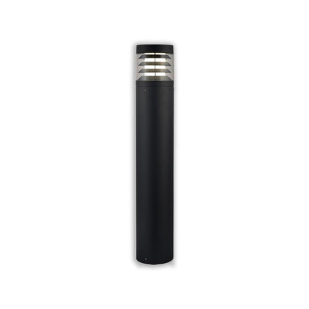 Exterior Aluminium Black Bollard 800M (WBLD25W EURO)