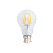 A60 B22 LED Filament Bulb Dimmable 7watts 3000K