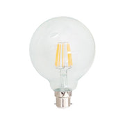 G95 B22 LED Filament Bulb Dimmable 8watts