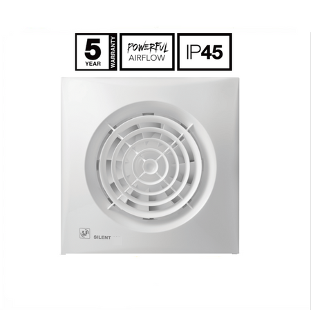 Extractor Fan Silent Series 150mm Duct Size