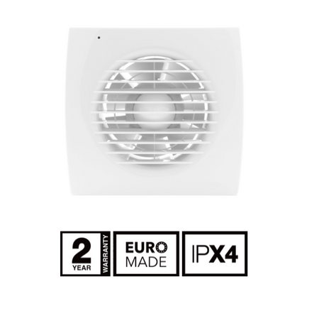 Extractor Fan DOM-125mm 18w 