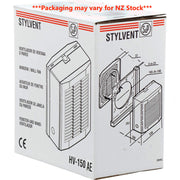 Window Extractor Fan 150mm Stylvent Series