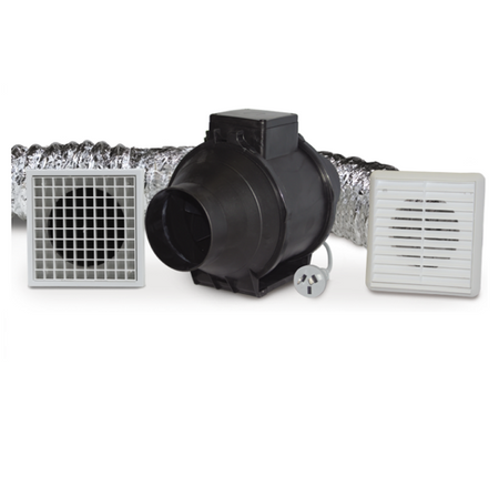Inline Extractor Fan Kit (RILK100)