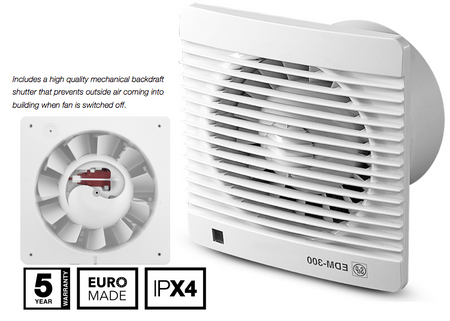 Extractor Fan EDM Series 150mm