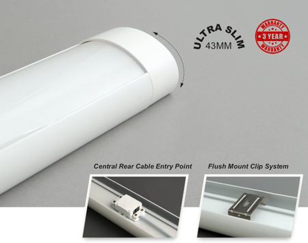 Ultra Slim 50w 1.5m Led Batten