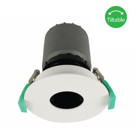 Tiltable LED Downlight 10w Low Glare White