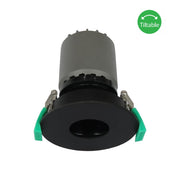 LED Downlight 10w Tiltable Low Glare Black