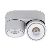 LED Downlight Dimmable Double Spot Light White