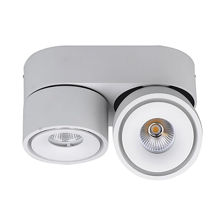 LED Downlight Dimmable Double Spot Light White