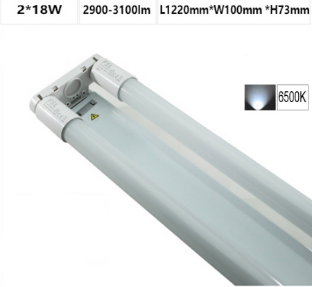 LED Tube Light & Batten 18w 1.2m