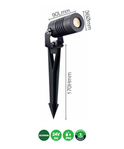 LED Spotlight on Spike 3W 24V DC