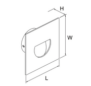 LED Step Light Darham1 w/ 5yr Warranty