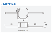 LED Driver Constant Current 12watts_Waterproof