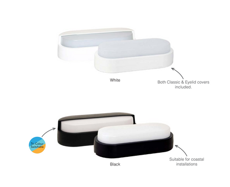 LED Bulkhead 12watts Eyelid & Classic CCT