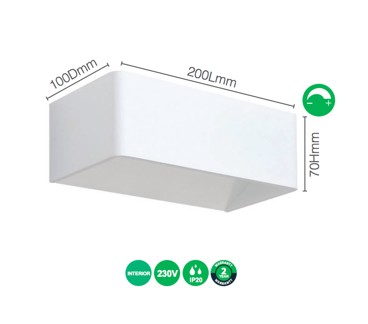 LED Wall Light Orthodox 8w