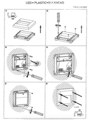 LED Wall or Step Light Sheathe 1.6W