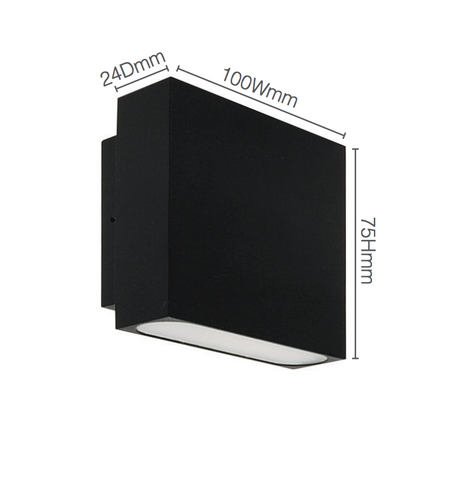 LED 2-Way Light Output Wall Light 6W